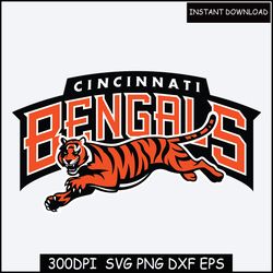 Bengals Mascot SVG , Bengals SVG , Football SVG , Digital Cut File