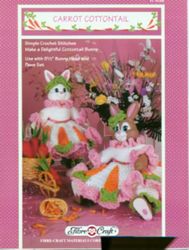 Digital Vintage Patterns Cochet Dress for Dolls and Toys Carrot Cottontail\14 sizes