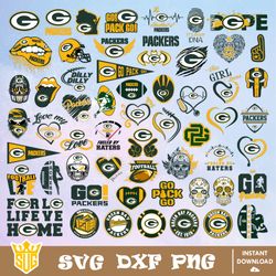 Green Bay Packers Svg, National Football League Svg, NFL Svg, NFL Team Svg, American Football Svg, Sport Svg, Cut Files