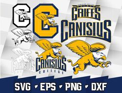 Canisius Golden Griffins SVG bundle , NCAA svg, NCAA bundle svg eps dxf png,digital Download ,Instant Download