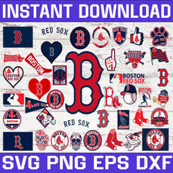 Bundle 41 Files Boston Red Sox Baseball Team Svg, Boston Red Sox Svg, MLB Team  svg, MLB Svg, Png, Dxf, Eps, Jpg