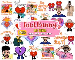 Bundle Layered SVG, Bad Bunny svg, El Conejo Malo svg, Instant Download