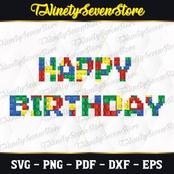 Happy Birthday svg, JPG, png & SVG, DXF cut file, Printable Digital, Instant Download