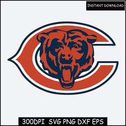 Chicago-Bears Svg, Clipart Bundle, Cutting File, N F L teams, N-FL svg, Football Teams svg, Bundle