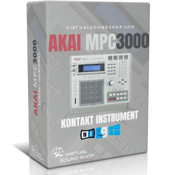 Akai MPC3000 Kontakt Library - Virtual Instrument NKI Software