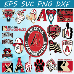 Bundle 22 Files Arizona Diamondbacks Baseball Team Svg, Arizona Diamondbacks Svg, MLB Team  svg, MLB Svg, Png, Dxf