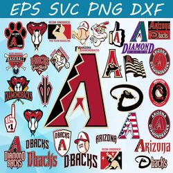 Bundle 35 Files Arizona Diamondbacks Baseball Team Svg, Arizona Diamondbacks Svg, MLB Team  svg, MLB Svg, Png, Dxf, Eps