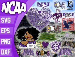 Niagara Purple Eagles SVG bundle , NCAA svg, NCAA bundle svg eps dxf png,digital Download ,Instant Download