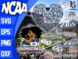 Gonzaga Bulldogs SVG bundle , NCAA svg, NCAA bundle svg eps dxf png,digital Download ,Instant Download