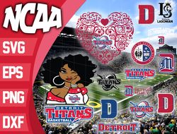 Detroit Mercy Titans SVG bundle , NCAA svg, NCAA bundle svg eps dxf png,digital Download ,Instant Download