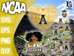 Appalachian State Mountaineers SVG bundle , NCAA svg, NCAA bundle svg eps dxf png,digital Download ,Instant Download