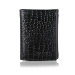 WILLART Mens RFID Trifold Wallet | Leather Wallets For Men | RFID Blocking | Genuine Leather