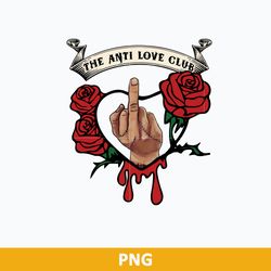 The Anti Love Club Png, Wednesday Png, Wednesday Valentine Day Png