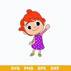 Yoyo Cocomelon Svg, Cocomelon Character Svg, Yoyo Cocomelon Clipart