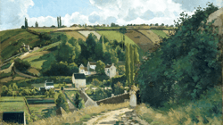 Jalais Hill Pontoise by Camille Pissarro Samsung Frame TV Art