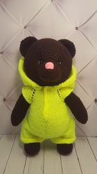 Crochet PATTERN bear, Amigurumi tutorial PDF in English, amigurumi handmade children's gift for the Christmas gift