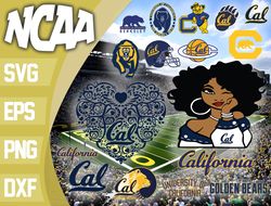 California Golden Bears SVG bundle , NCAA svg, NCAA bundle svg eps dxf png,digital Download ,Instant Download
