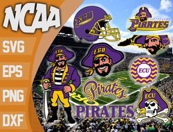 East Carolina Pirates  SVG bundle , NCAA svg, NCAA bundle svg eps dxf png,digital Download ,Instant Download