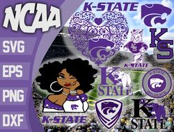 Kansas State Wildcats  SVG bundle , NCAA svg, NCAA bundle svg eps dxf png,digital Download ,Instant Download