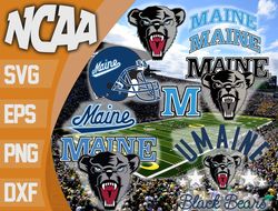 Maine Black Bears SVG bundle , NCAA svg, NCAA bundle svg eps dxf png,digital Download ,Instant Download