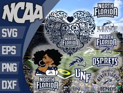 North Florida Ospreys SVG bundle , NCAA svg, NCAA bundle svg eps dxf png,digital Download ,Instant Download