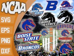 Boise State Broncos SVG bundle , NCAA svg, NCAA bundle svg eps dxf png,digital Download ,Instant Download