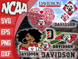 Davidson Wildcats SVG bundle , NCAA svg, NCAA bundle svg eps dxf png,digital Download ,Instant Download