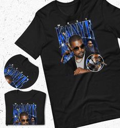 Kanye West Bootleg T-Shirt | 90s retro rap tee | Back t-shirt | Hip Hop | Bootleg rap tee | Vintage 90s rap tee