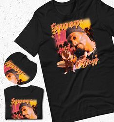 Snoop Dogg Bootleg T-Shirt | 90s retro rap tee | Back t-shirt | Hip Hop | Bootleg rap tee | Vintage 90s rap tee
