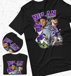 Nolan  Arenado Bootleg T-Shirt | 90s retro rap tee | Back t-shirt | Hip Hop | Bootleg rap tee | Vintage 90s rap tee