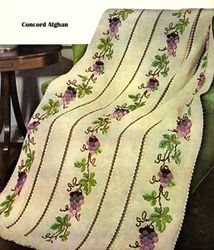 Vintage Crochet Pattern PDF, Rose Flower Afghan Crochet Pattern Flower Fringe Afghan Crochet Pattern Instant Download