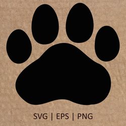 Cat Paw SVG | Cat svg | Cat lover cut files SVG PNG | Cat Shirt Design Svg | Cricut Svg File Digital Download | 025