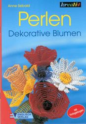 Digital Vintage Book Perlen Decorative Blumen