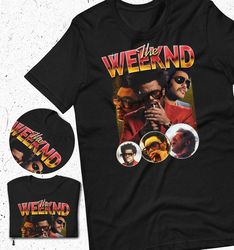 The Weeknd Bootleg T-Shirt | 90s retro rap tee | Back t-shirt | Hip Hop | Bootleg rap tee | Vintage 90s rap tee