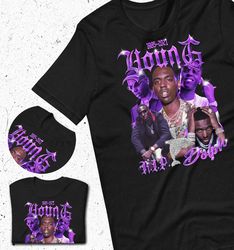 Young Dolph Bootleg T-Shirt | 90s retro rap tee | Back t-shirt | Hip Hop | Bootleg rap tee | Vintage 90s rap tee