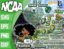 SE Louisiana Lions SVG bundle , NCAA svg, NCAA bundle svg eps dxf png,digital Download ,Instant Download