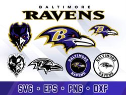 Baltimore Ravens SVG bundle , Baltimore Ravens svg dxf eps png , N F L Teams svg , digital download