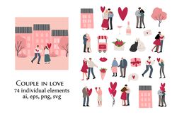 couple love clipart, dancing black people clip art, cute old couple png ai svg, valentines day vector illustration