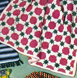 vintage crochet pattern pdf, mardi gras afghan crochet pattern pdf instant download, crochet blanket patterns