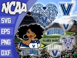 Villanova Wildcats SVG bundle , NCAA svg, NCAA bundle svg eps dxf png,digital Download ,Instant Download