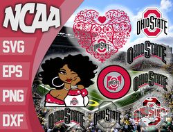Ohio State Buckeyes SVG bundle , NCAA svg, NCAA bundle svg eps dxf png,digital Download ,Instant Download