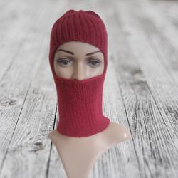 36 COLORS Face Mask | Knitted Balaclava | Winter Hat | Winter Full Face Mask for Women | Ski Hat | Men's Helmet | Unisex