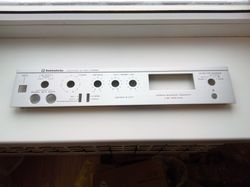 Vintage Soviet USSR amplifier Radiotehnika U-7101-Stereo front panel only