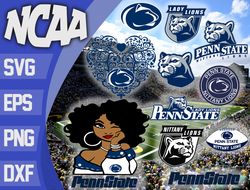 Penn State Nittany Lions SVG bundle , NCAA svg, NCAA bundle svg eps dxf png,digital Download ,Instant Download