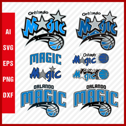 Orlando Magic Logo SVG - Orlando Magic SVG Cut Files - Orlando Magic PNG Logo, NBA Logo, Orlando Magic SVG Cricut Files