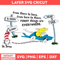 Dr Seuss Svg, Funny Dr Seuss Quote Svg, Dr Seuss png, Thing Svg,Teacher Svg, Svg File For Cricut DRTS347
