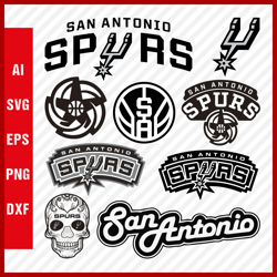 San Antonio Spurs Logo SVG - San Antonio Spurs SVG Cut Files - Spurs PNG Logo, NBA Logo, Spurs SVG Cricut Files