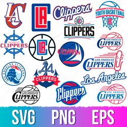 LA Clippers logo, LA Clippers svg,  LA Clippers eps,  LA Clippers clipart,  Clippers svg, Los Angeles Clippers svg, nba