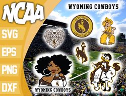 Wyoming Cowboys SVG bundle , NCAA svg, NCAA bundle svg eps dxf png,digital Download ,Instant Download