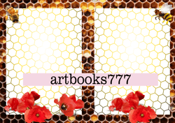 bees, beekeeper, bee set, honey, scrapbooking, ephemera, JUNK JOURNAL, digital paper, poppy, sunflower